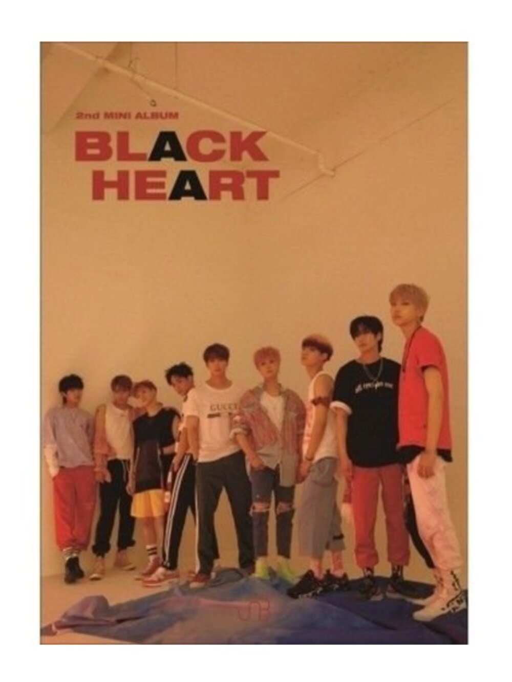 UNB - Black Heart 2nd Mini Album Black Ver. - K POP Sealed